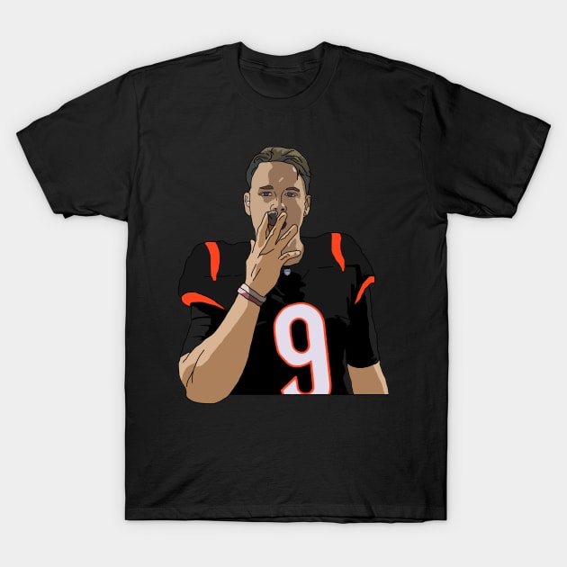 Joe Burrow Cincinnati T-Shirt by Royale Art